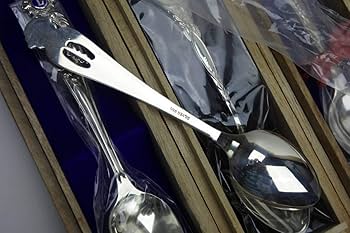 Amazon | ライオンズクラブ SILVER 銀製 スプーン 8点 142G | ノー